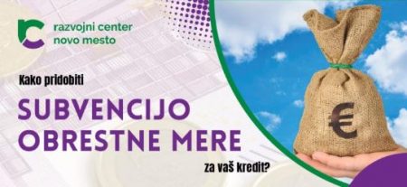 Razpis Subvencije obrestne mere podjetniških kreditov 2026